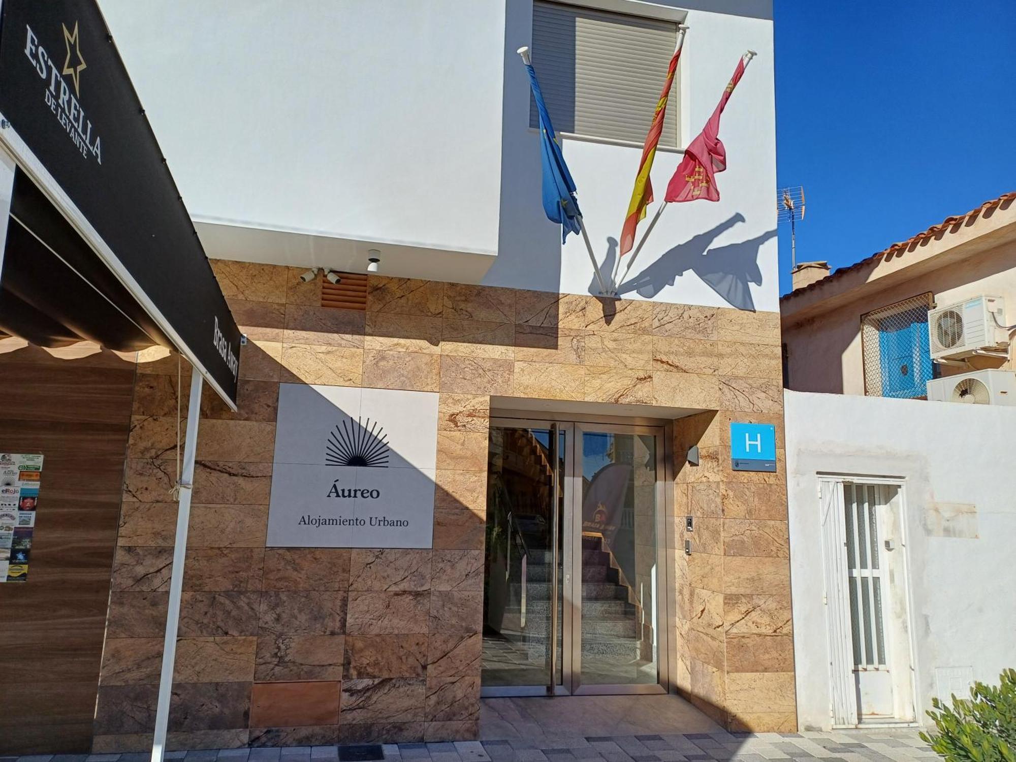 Aureo Alojamiento Urbano Abarán Eksteriør bilde
